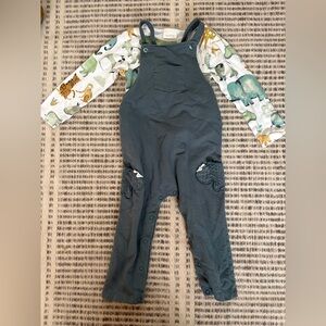 Next baby. Safari 2-piece Overalls Set